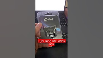 Lưỡi Tông Đơ Codos CHC 969, Lưỡi Thay Thế Tông Đơ Cắt Tóc #hair #luoitongdo #luoitongdo969