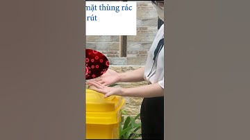 Thùng đựng rác thải y tế màu vàng