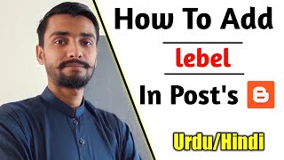 How to create label in blogger 2023 | How to use label in blogger posts