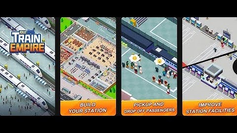 Idle Train Empire - Android Gameplay