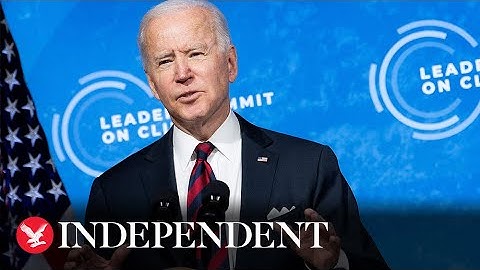 Joe Biden pledges to slash greenhouse gas emissions in half by 2030