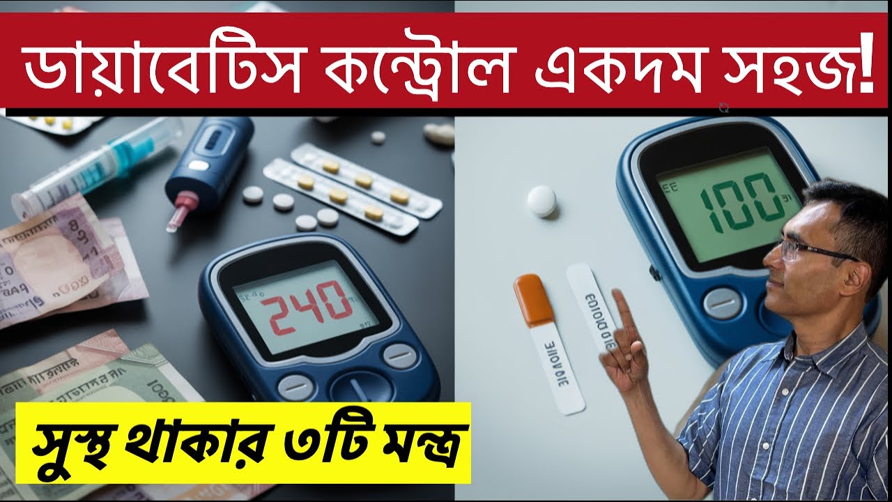 ডায়াবেটিস থাকলেও সুস্থ বাঁচার ৩টি গোপন সূত্র | The 3 Pillars of Health in Diabetes! (2026)