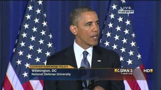 President Obama on Counterterrorism and US foreign policy