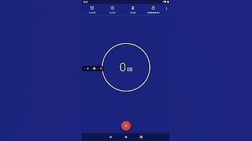 Clock Android 4.4 Lenovo M8 Tablet Timer Expired