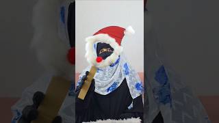 Senta Claus Mask Diy idea/ Senta Claus Craft idea #ytshorts #shorts #craft #support