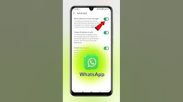 WhatsApp unknown number message kaise block karen | Auto block unknown account message on WhatsApp