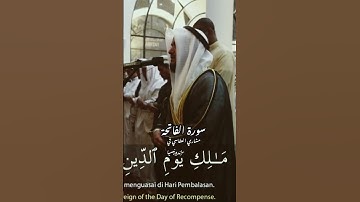 سورة الفاتحة مشاري راشد العفاسي في إندونيسيا @alafasy #مشاري_العفاسي #quran