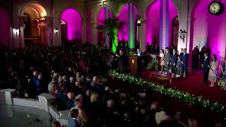 Acto de Traspaso de Atributos de Mando al Gobernador electo, Juan Pablo Valdés.