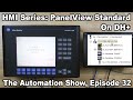 Panelview standard to slc504 and plc5 on dh plus creating  testing a panelbuilder 32 project