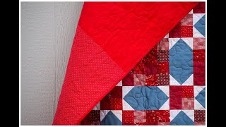 Katie's Quilt -  Free Motion Meander Time Lapse