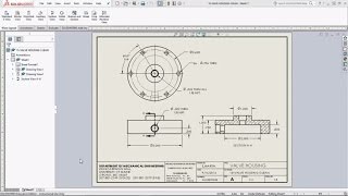 SolidWorks Sheets: Drawing Views and Dimensioning