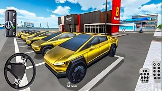 Collect All New Electric Vehicle Tesla Cybertruck Parking in Gas station#2–3d driving class new 2025 screenshot 3