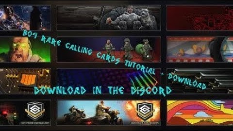 [PS4/PS5] BO4 How To Get Rare Calling Cards On Your Account Tutorial + Download