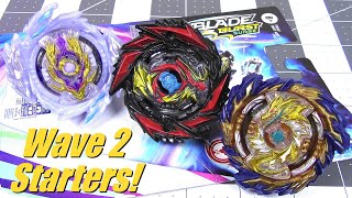 Beyblade Burst Speedstorm Wave 2 Review and Battles!! Raid Luinor | Mirage Fafnir | Demise Devolos