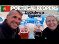 Lockdown Life PORTUGAL APRIL - Bars and Restaurants Reopen - For How Long? American Tries Vegemite