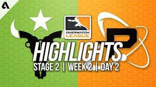 Houston Outlaws vs Philadelphia Fusion | Overwatch League Highlights OWL Stage 2 Week 2 Day 2