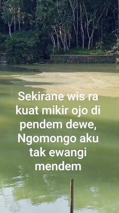 ojo di pendem dwe - YouTube