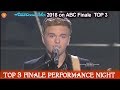 Caleb Lee Hutchinson sings “Folsom Prison Blues” Hometown song  American Idol 2018 Finale Top 3