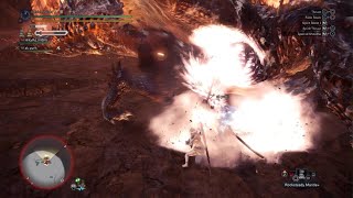 Monster Hunter World: Iceborne Terung vs squinting eye guy, big nose n brader M