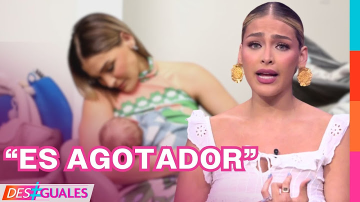 Migbelis Castellanos le responde a los que dicen que se queja por ser mamá | Desiguales