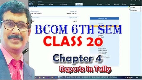 B.Com 3rd year 6th semester Computer Application In Business Class 20 #cab #CAIB #bcom #tally