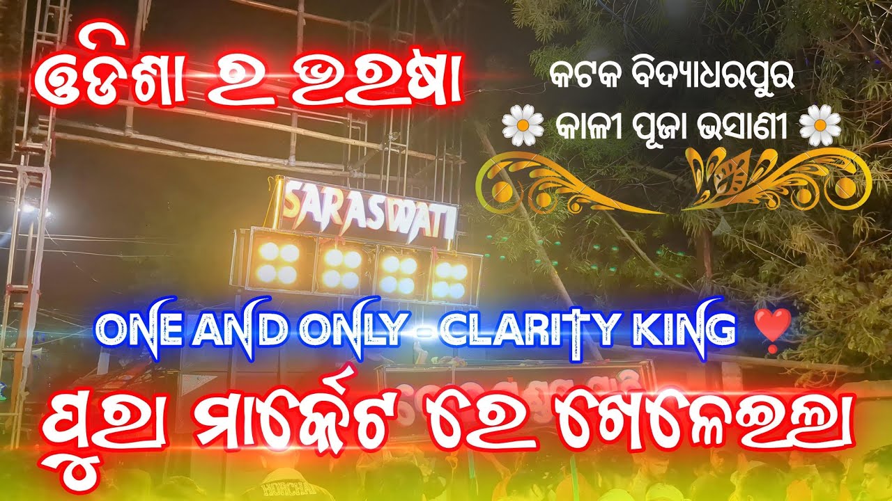 Saraswati Musical || Eai Ama Odisha Odisha Ra Bharasa || Bidyadharpur Kali Puja Bhasani 2023 ||