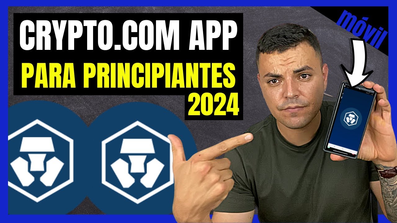 CRYPTO.COM APP TUTORIAL ESPAÑOL - PARA PRINCIPIANTES 2024