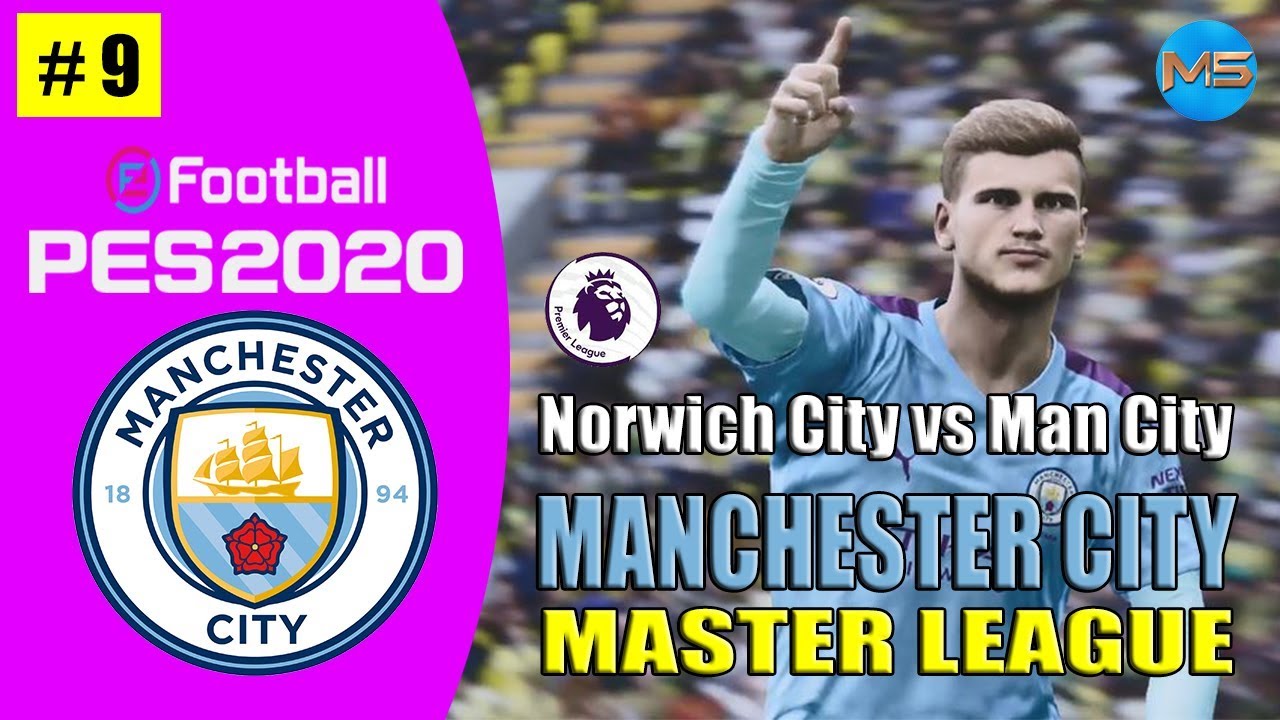 PES 2020 Master League Manchester City | Aksi T Werner  