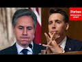 Josh Hawley Continues GOP Blockade Of State Dept. Nominees, Demands Accountability For Afghanistan