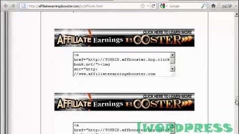 Wordpress Tutorial 48: How to Manage Banner Ads