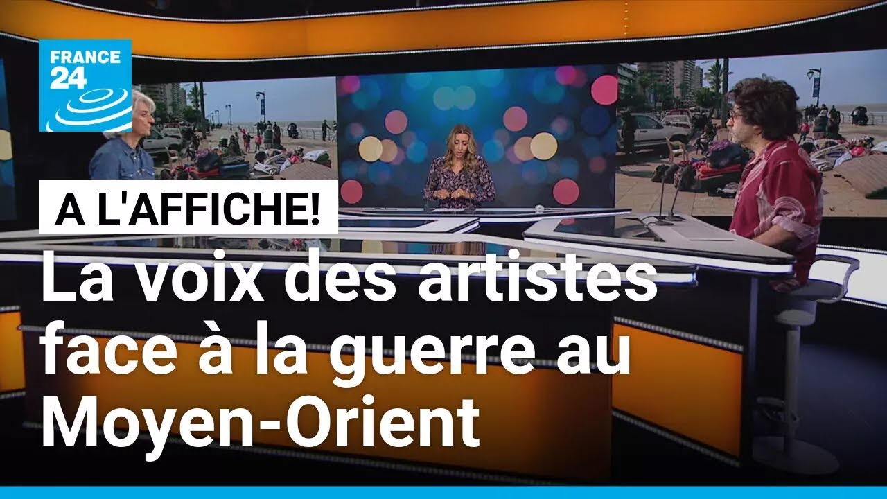 Iran, Liban : quand les artistes témoignent face à la guerre au Moyen-Orient • FRANCE 24