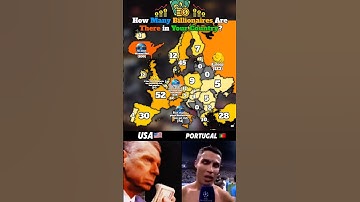 How many billionaires are there in your country? 🤑#europe #geography #mapping #countries #memes