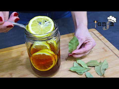Очисти легкие и перестань кашлять - натуральный сироп из лаврового листа и лимона