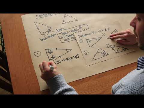 Angles in Isosceles Triangles