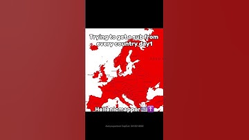 Trying to get a sub from every country part 1 #history #map #mapping " #europe