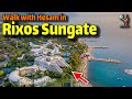 Rixos sungate uall inclusive antalya walking tour travel vlog  rixos sungate