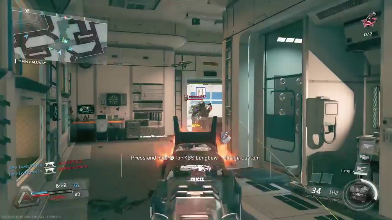 Infinite Warfare playing against SwaggXBL aka princelightskin