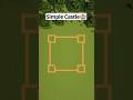 Minecraft Simple Castle… But the Ending is UNBELIEVABLE 😱#shorts#minecraft#minecraftbuild#gaming
