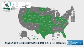 SNAP benefit restrictions to impact more states as Texas rules take effect