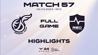 Full Highlights KDF vs NS | Match 57 | LCK Mùa Xuân 2024
