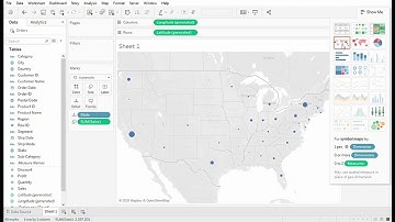 How to Create a Symbol Maps in Tableau Desktop