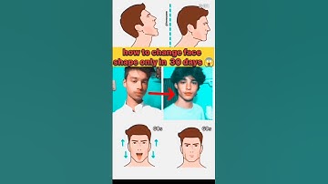 Change face shape just in 30 days 😱#shorts #fitness