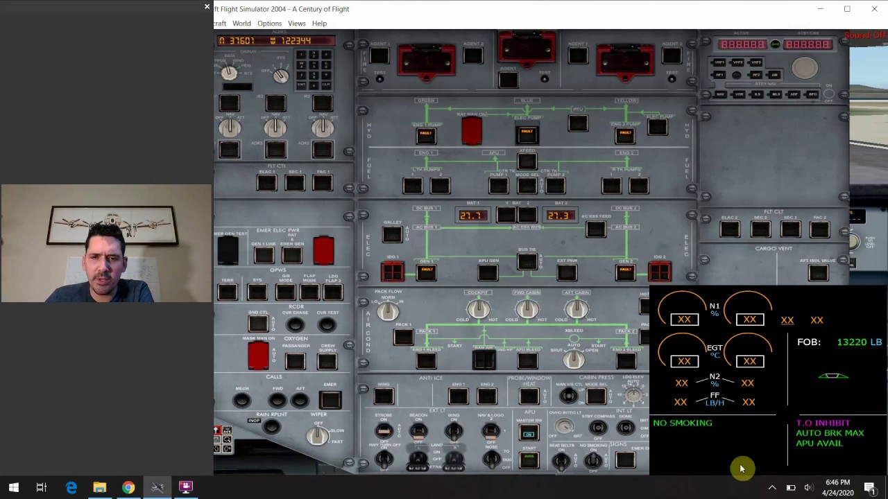 How to start the engines in the A320: Real A320 Pilot on the flight sim