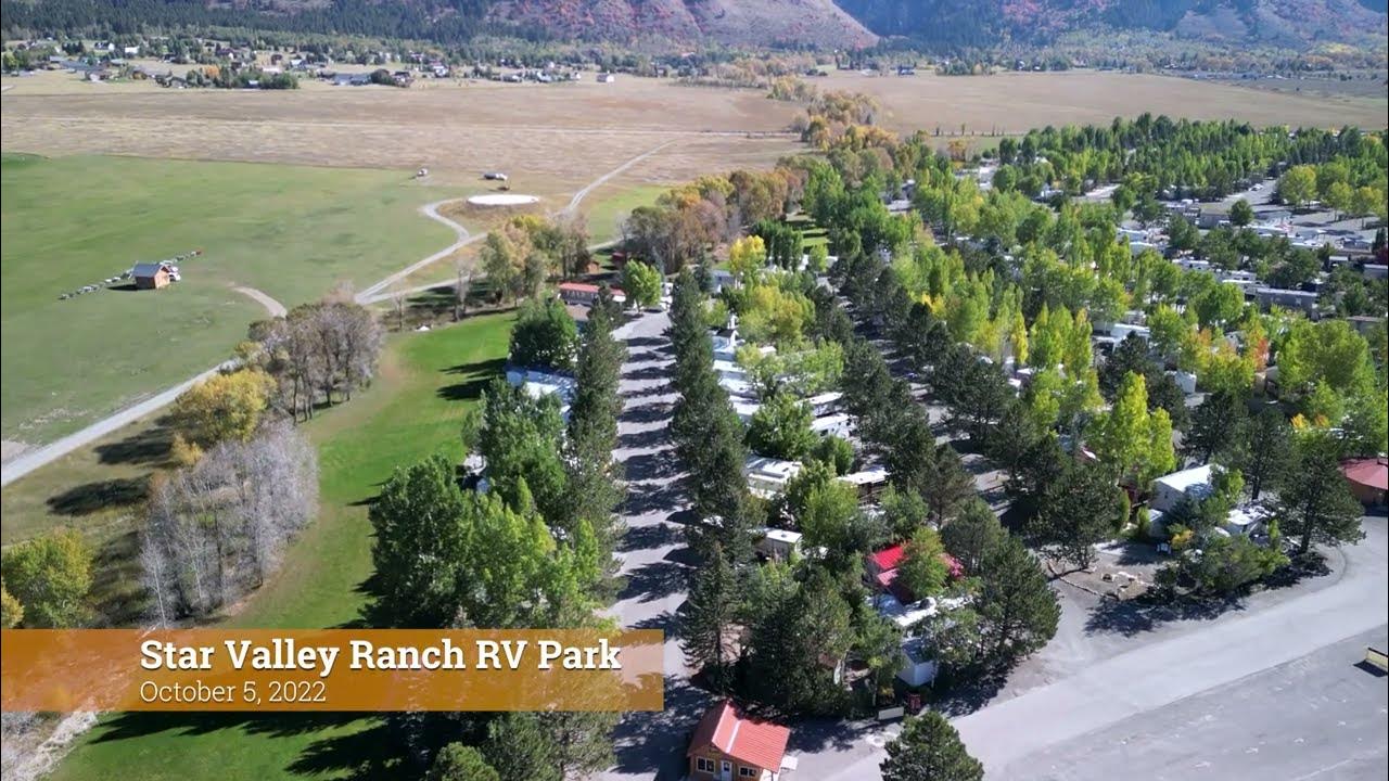 Star Valley Ranch RV Park Drone Flight in October 2022. YouTube
