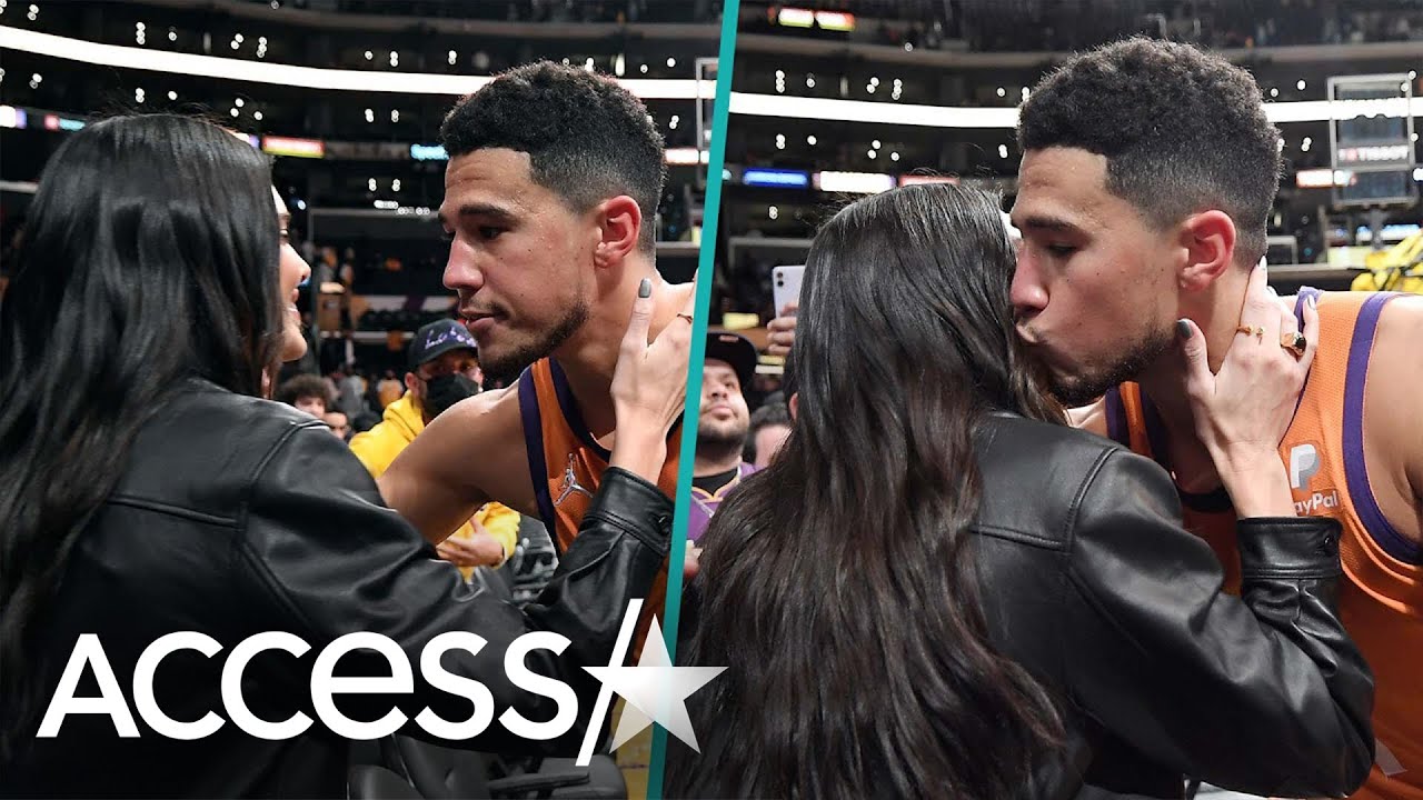 Kendall Jenner & Devin Booker Share Kiss In Rare PDA After His NBA Win
