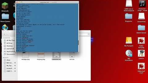 How to change you minecraft splash text