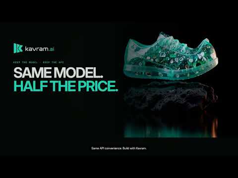 Same Image Model. Half the API Price. | Kavram Product Demo