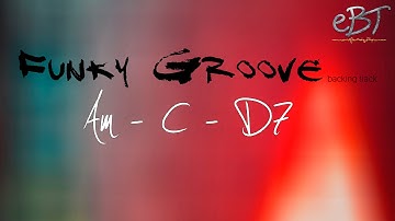 Funky Groove Backing Track in Am | 100 bpm