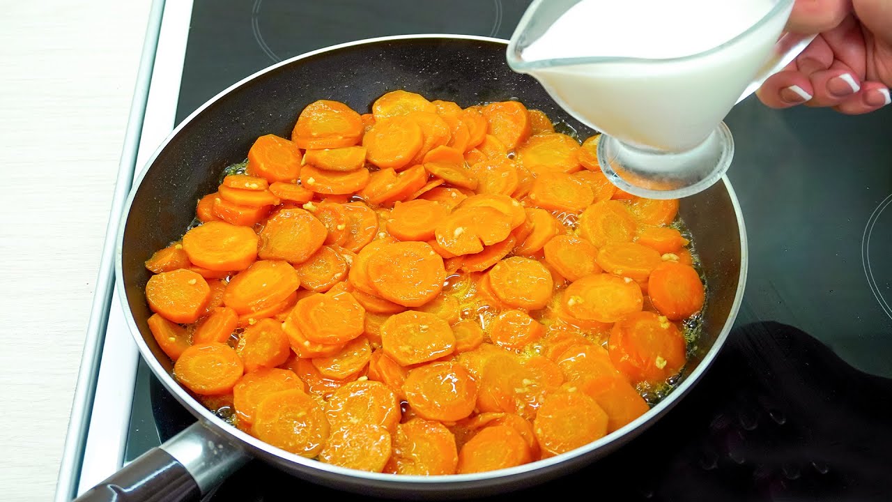 Die beste Art, köstliche Karotten zu kochen ❗Dieses Rezept kann jeder machen! Karotte rezept