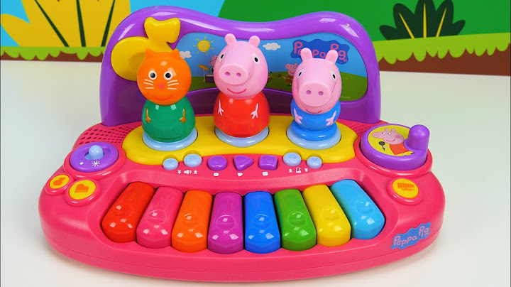 Genevieve Plays with Peppa Pig and Pororo the Little Penguin Musical Toys!